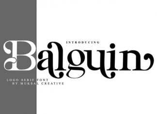 Balguin Serif Font