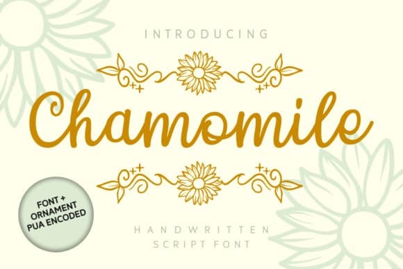 Chamomile Handwritten Font