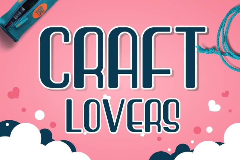 Craft Lovers Display Font