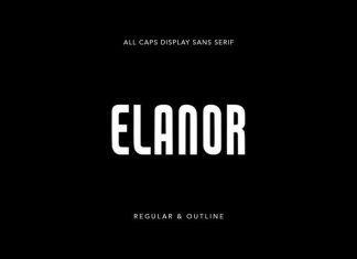 Elanor Display Font