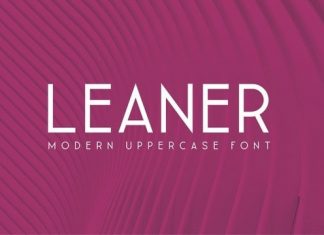 Leaner Sans Serif Font
