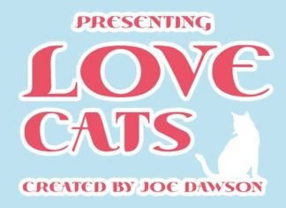Love Cats Display Font