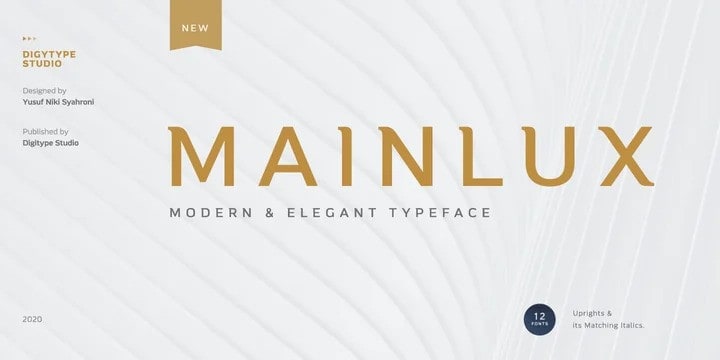 Mainlux Sans Serif Font