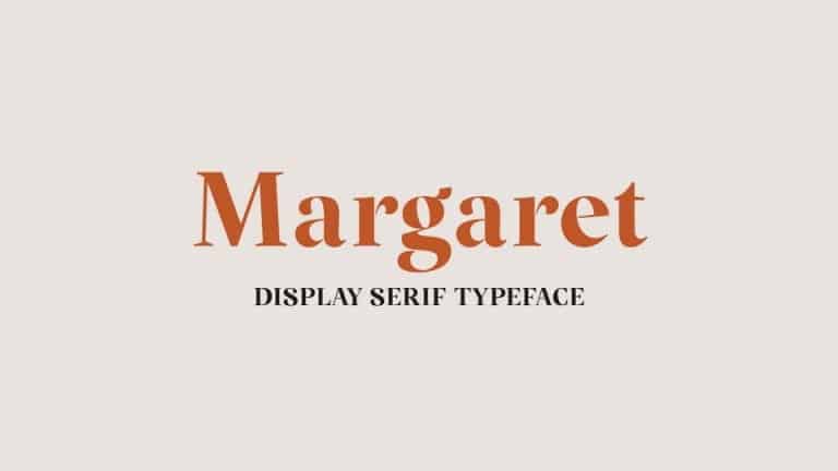 Margaret Serif Font