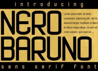 Nero Baruno Display Font