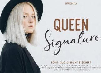 Queen Signature Font Duo