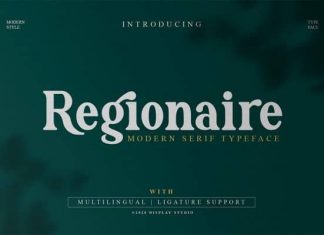 Regionaire Serif Font