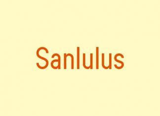 Sanlulus Sans Serif Font