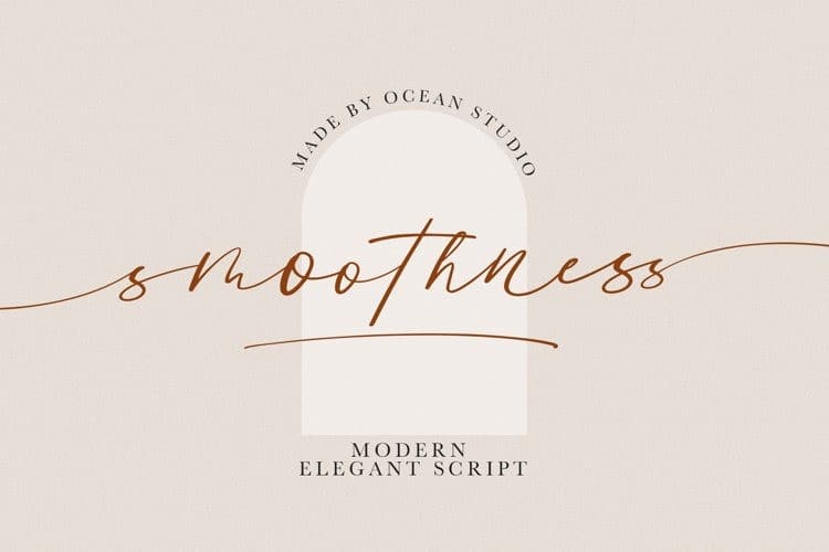Smoothness Script Font
