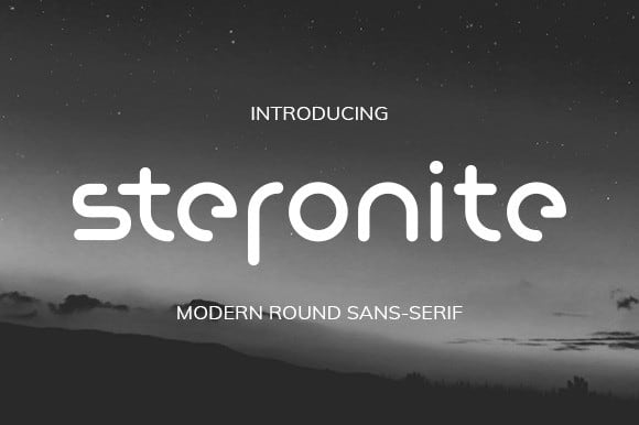 Steronite Sans Serif Font