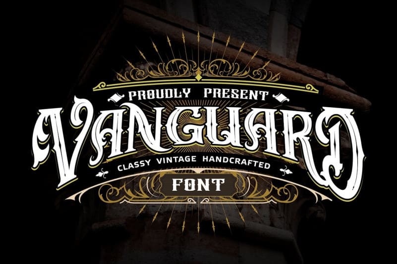Vanguard Blackletter Font