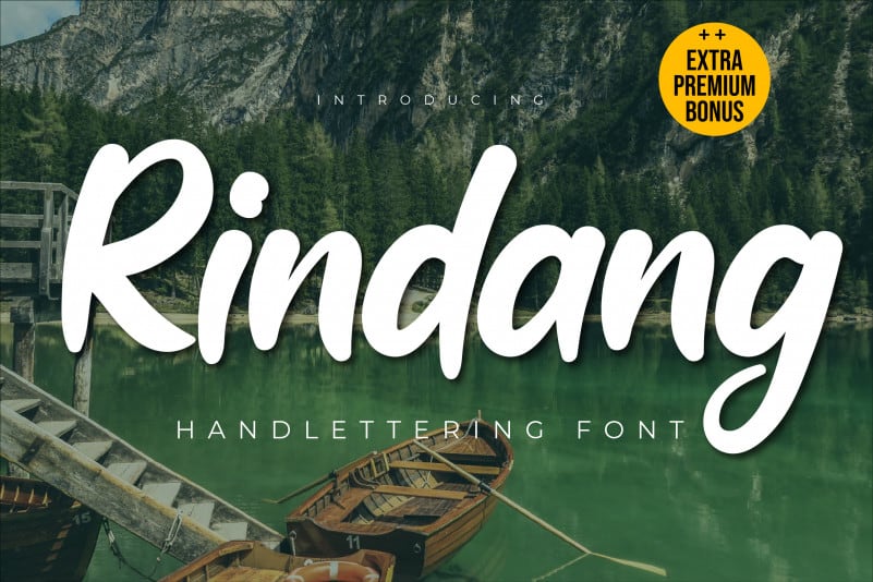 Rindang Script Font