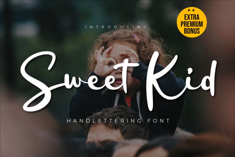 Sweet Kid Script Font