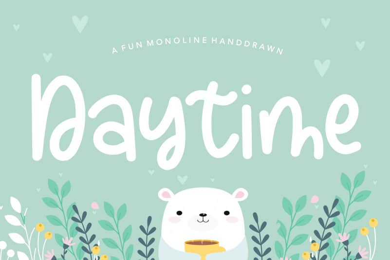 Daytime Fun Handdrawn Font