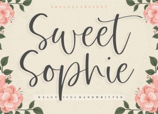 Sweet Sophie Beautiful Handwritten Font