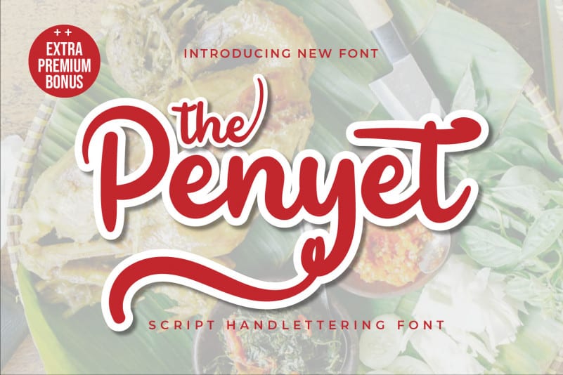 Penyet Script Font