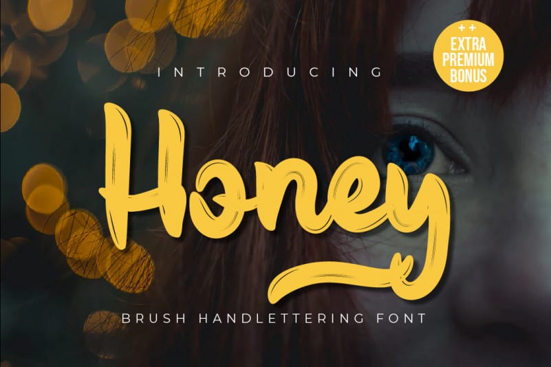 Honey Brush Font