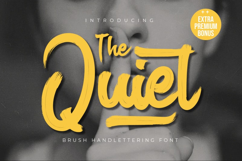 The Quiet Script Font