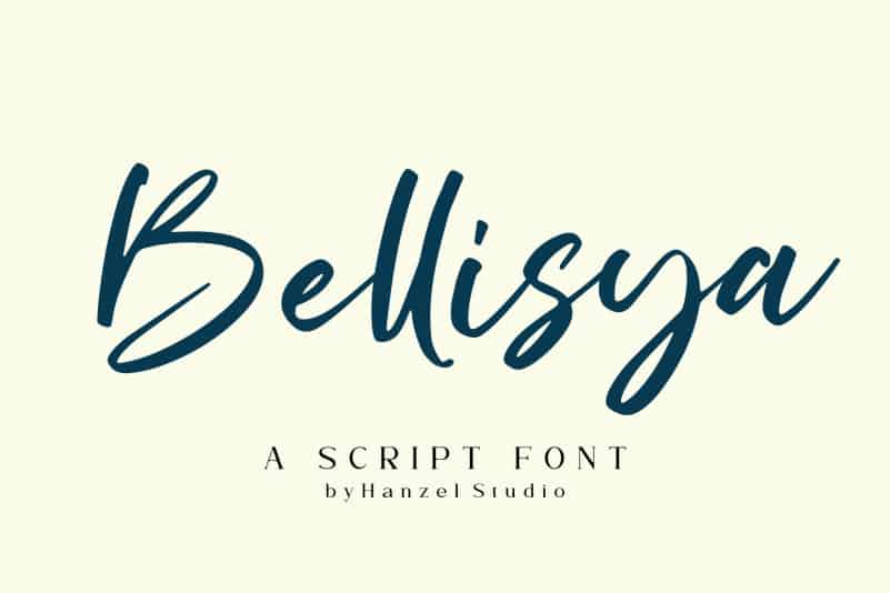 Bellisya Handwritten Font