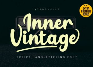 Inner Vintage Handwritten Font