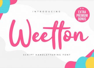 Wetton Script Font