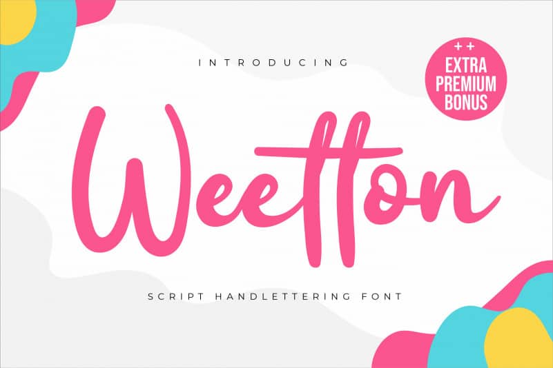 Wetton Script Font
