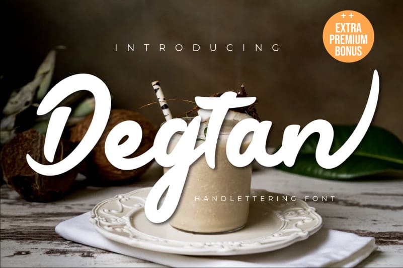 Degtan Script Font