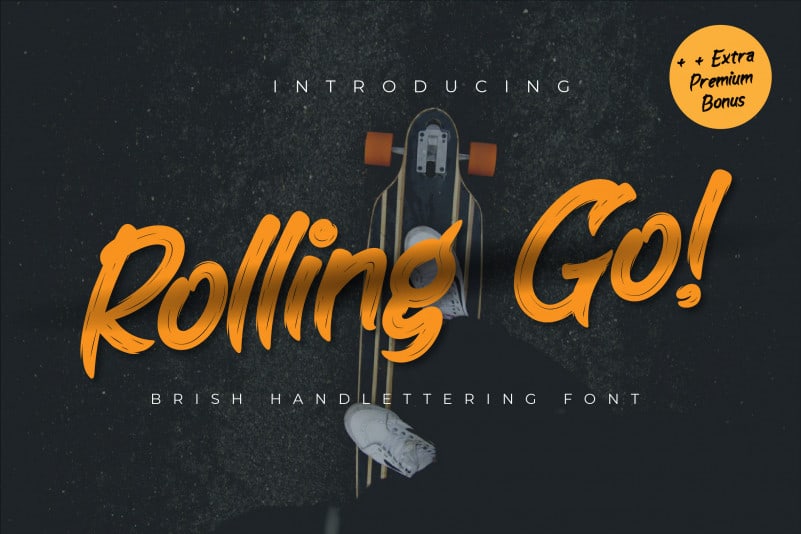 Rolling go Script Font