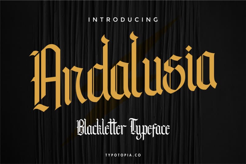 Andalusia Blackletter Font