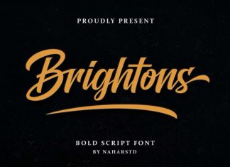 Brightons Script Font