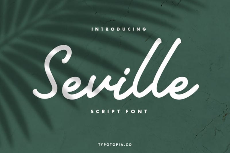 Seville Handwritten Font