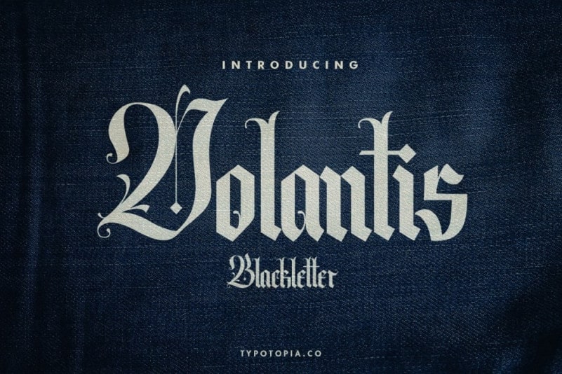 Volantis Blackletter Font