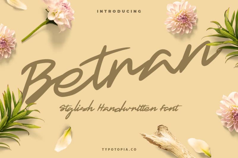 Betran Script Font