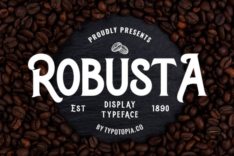 Robusta Display Font