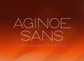 Aginoe Sans Serif Font