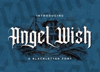 Angel Wish Blackletter Font