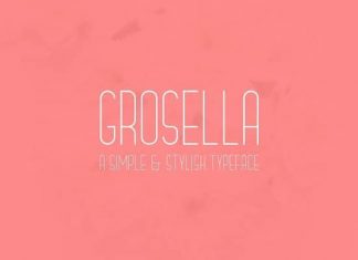 Grosella Sans Serif Font