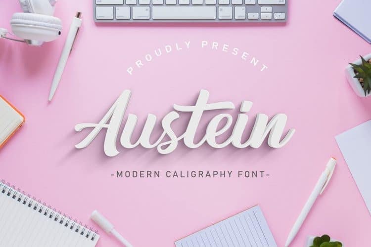 Austein Script Font