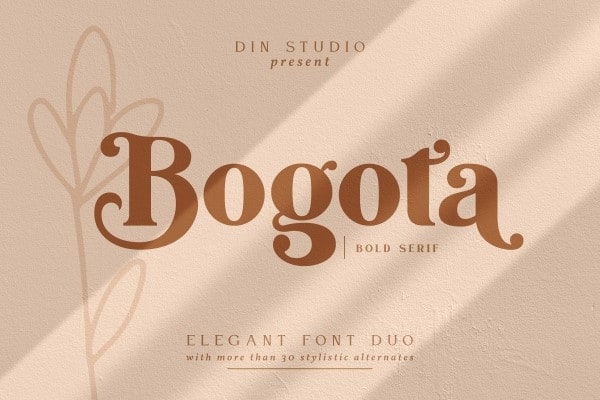Bogota Serif Font