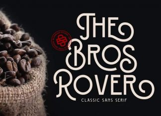 Bros Rover Sans Serif Font