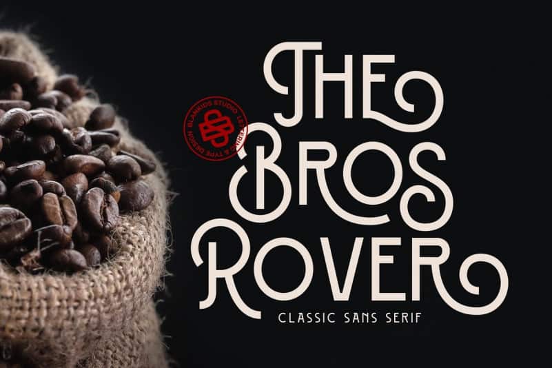 Bros Rover Sans Serif Font