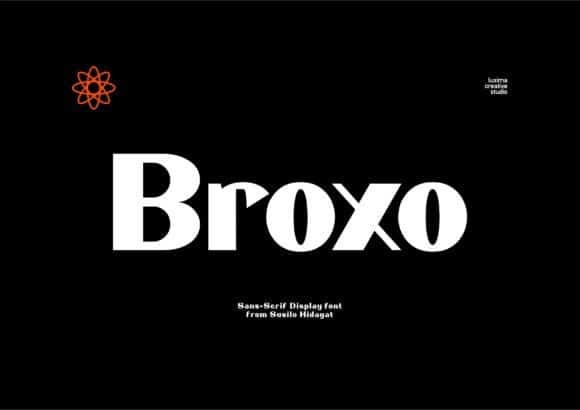 Broxo Sans Serif Font