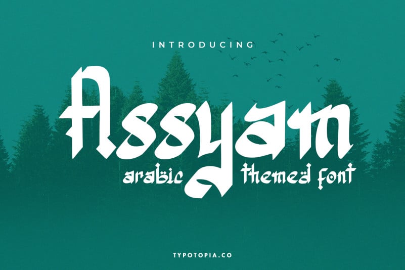 Assyam Display Font