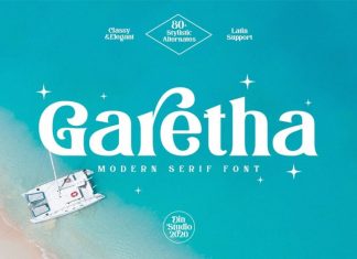 Garetha Serif Font