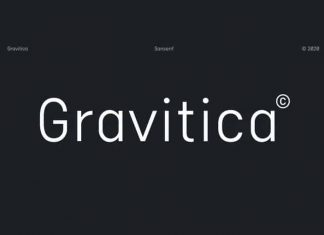 Gravitica Sans Serif Font