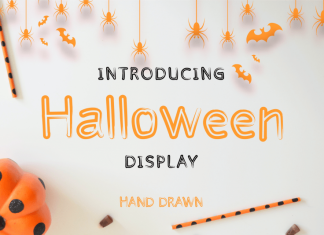 Halloween Display Font
