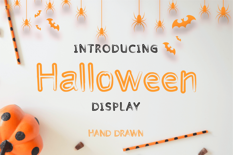 Halloween Display Font