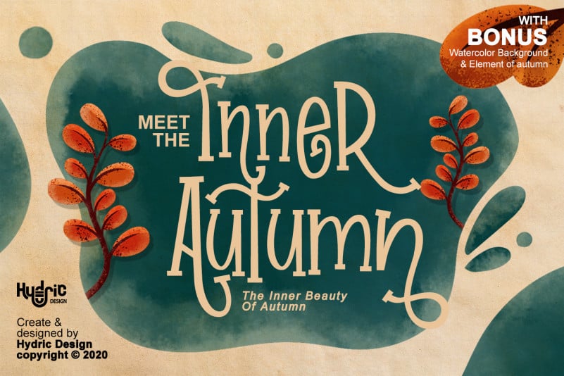 Inner Autumn Display Font