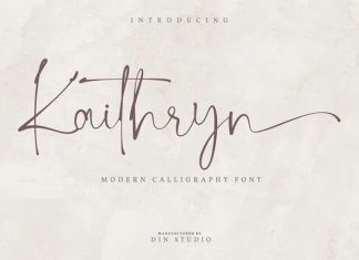 Kaithryn Script Font
