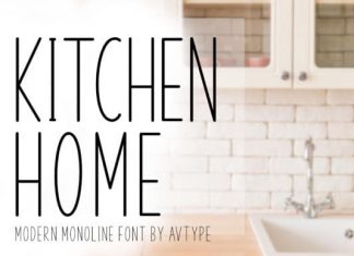 Kitchen Home Sans Serif Font